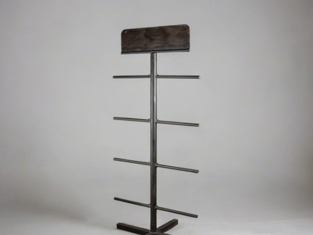 exhibidor metal